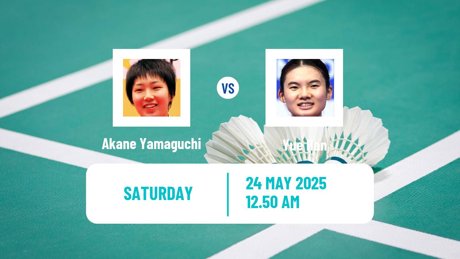 Badminton BWF World Tour Malaysia Masters Women Akane Yamaguchi - Yue Han