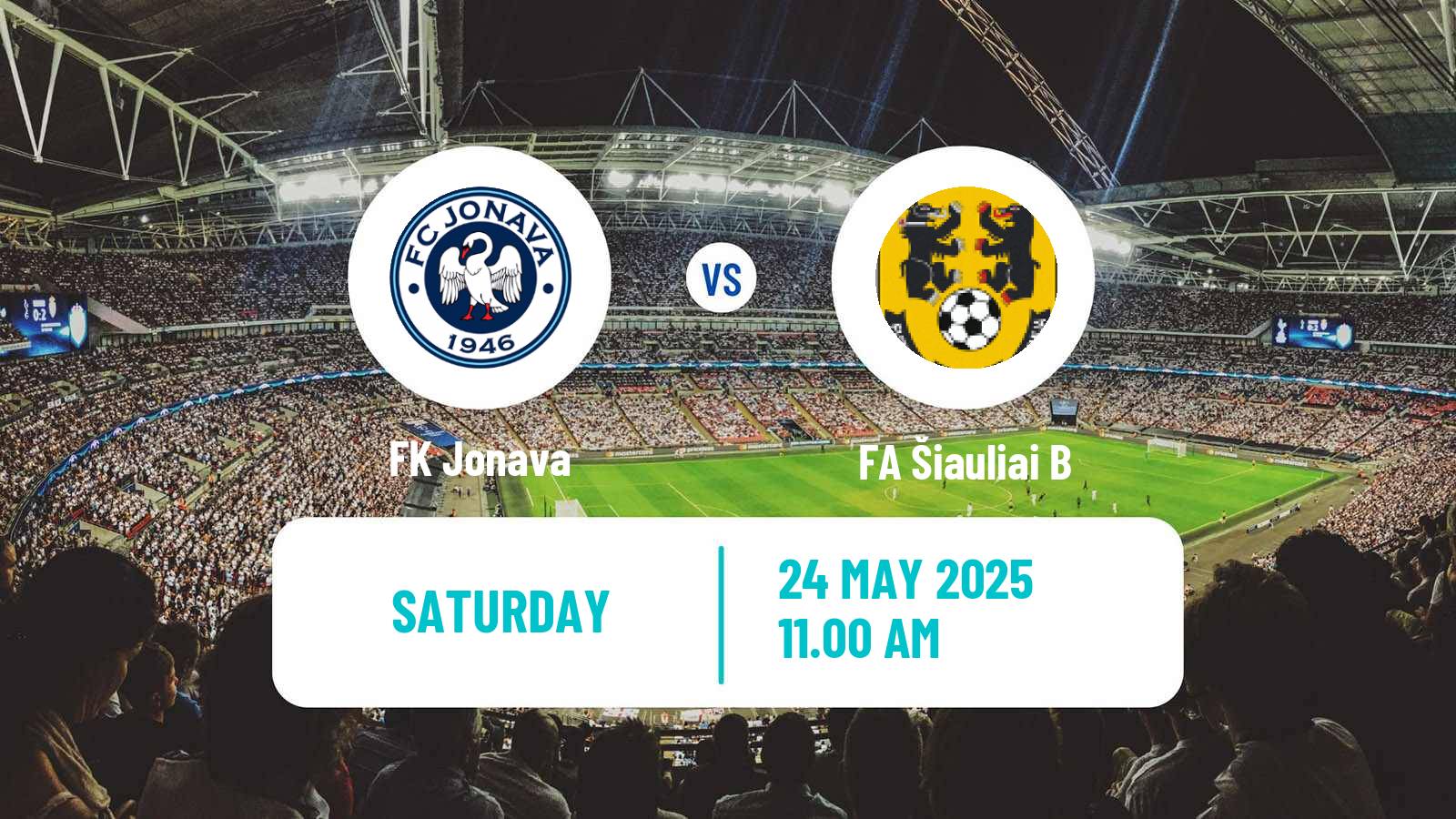 Football Lithuanian Division 2 Jonava - FA Šiauliai B