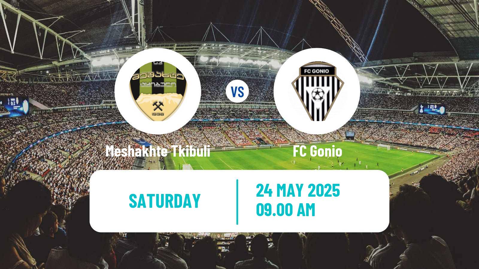 Soccer Georgian Erovnuli Liga 2 Meshakhte Tkibuli - Gonio