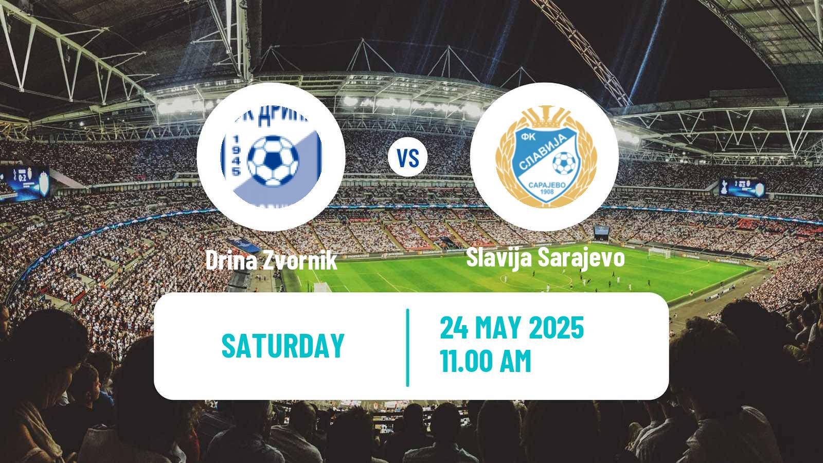 Soccer Bosnian Prva Liga RS Drina Zvornik - Slavija Sarajevo