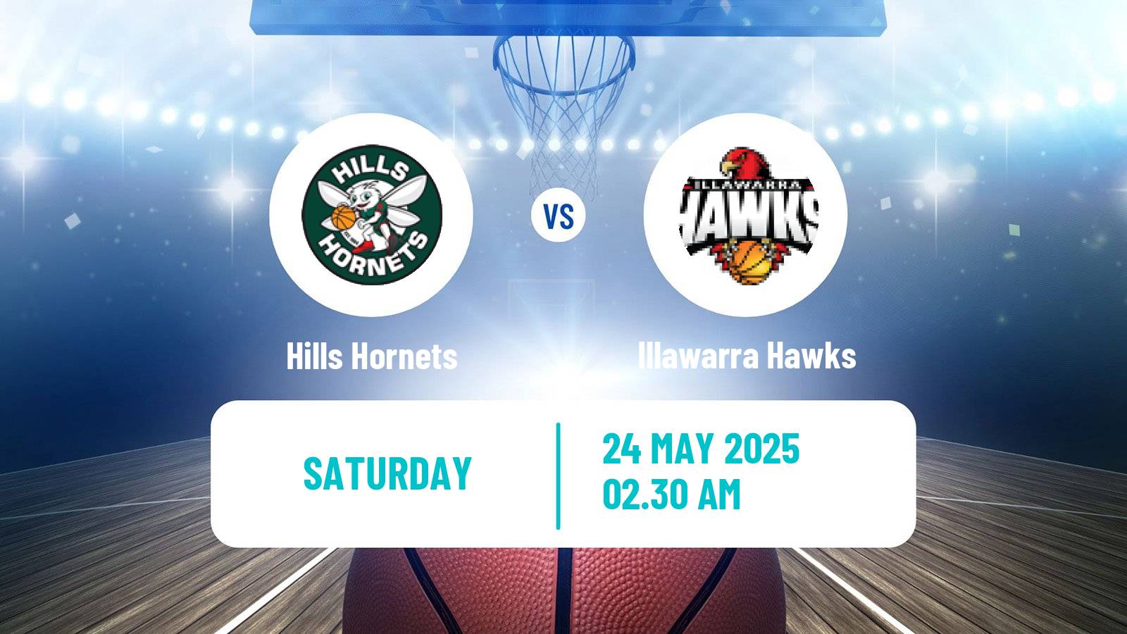 Basketball Australian NBL1 East Women Hills Hornets - Illawarra Hawks