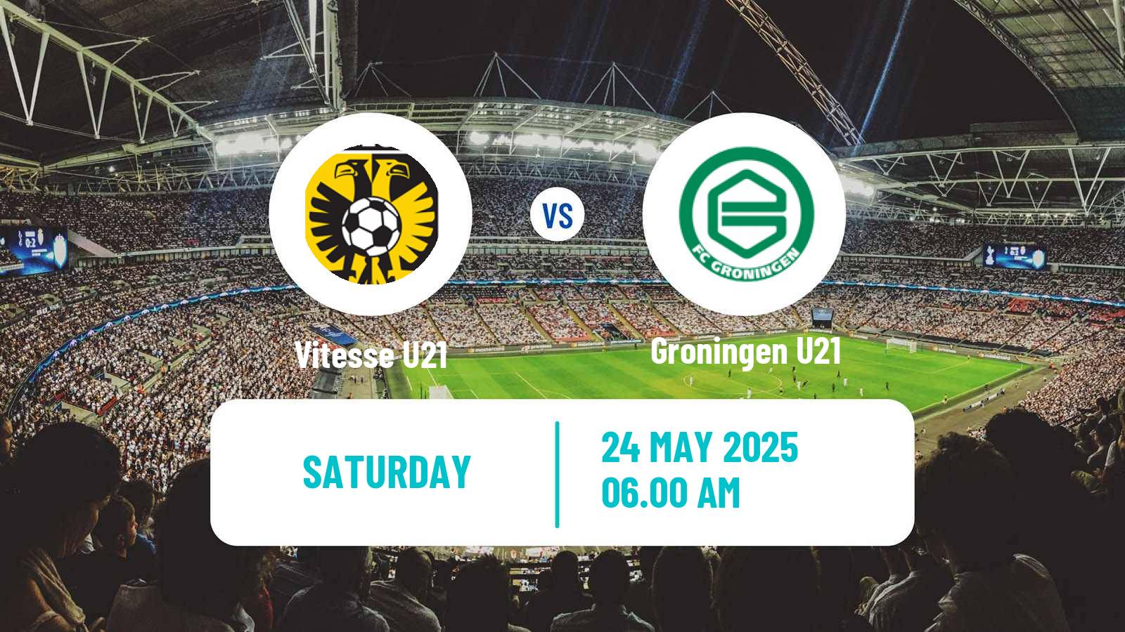 Soccer Dutch Divisie 1 U21 Vitesse U21 - Groningen U21
