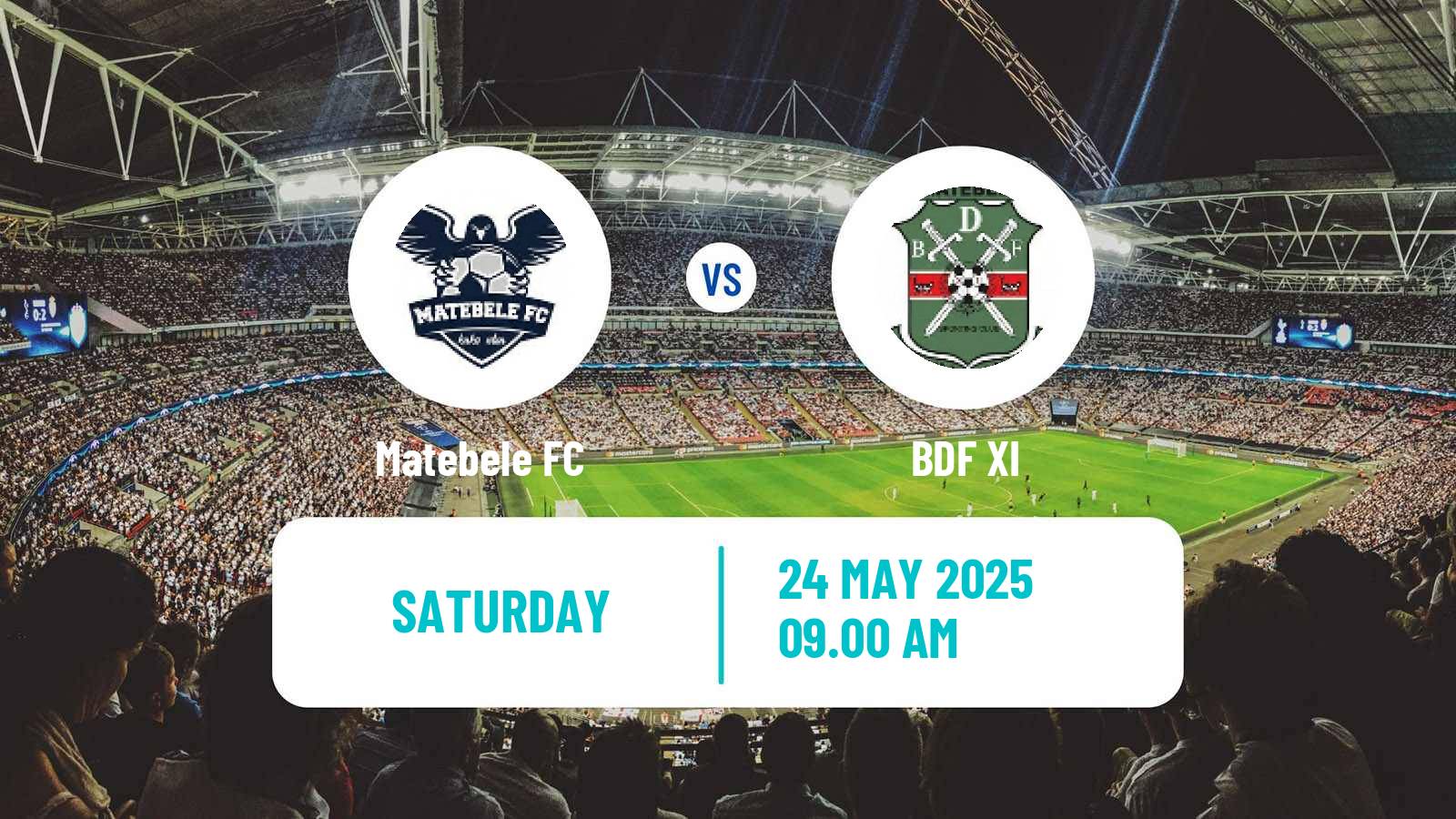 Soccer Botswana Premier League Matebele - BDF XI
