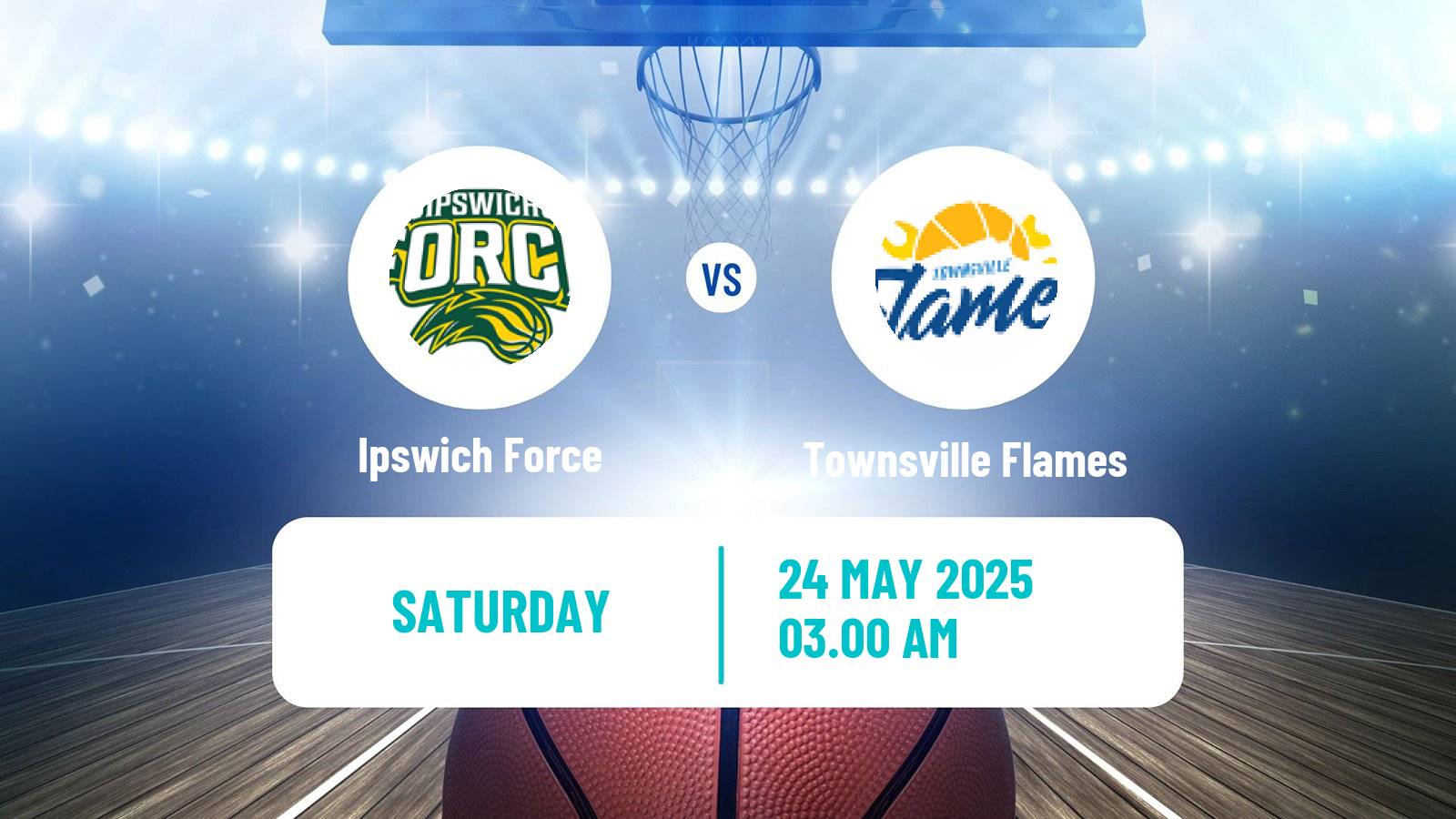 Basketball Australian NBL1 North Women Ipswich Force - Townsville Flames