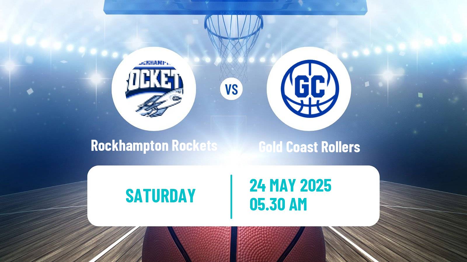 Basketball Australian NBL1 North Rockhampton Rockets - Gold Coast Rollers