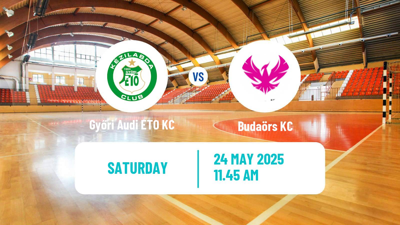 Handball Hungarian Division 1 Handball Women Győri Audi ETO KC - Budaörs