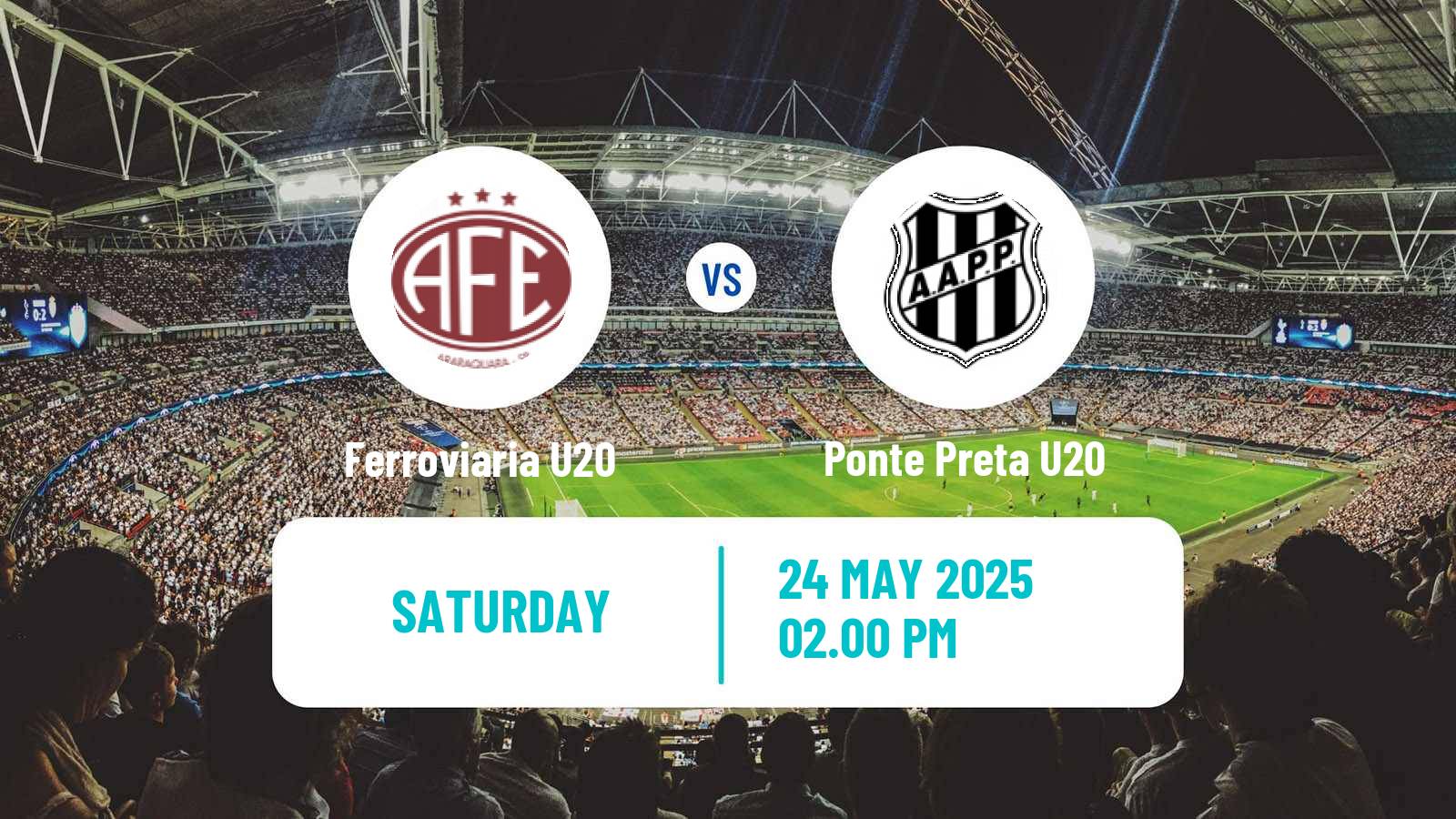 Soccer Brazilian Paulista U20 Ferroviaria U20 - Ponte Preta U20
