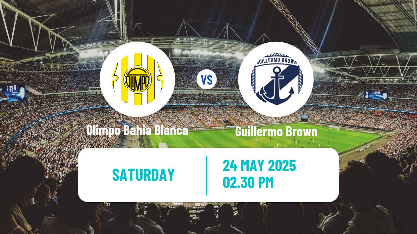 Soccer Argentinian Torneo Federal Olimpo Bahia Blanca - Guillermo Brown