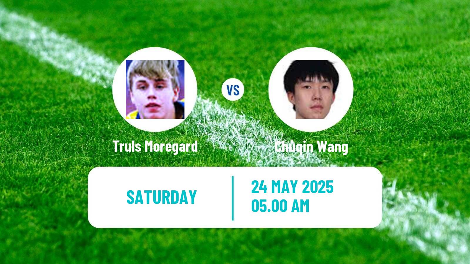 Table tennis World Championships Men Truls Moregard - Chuqin Wang