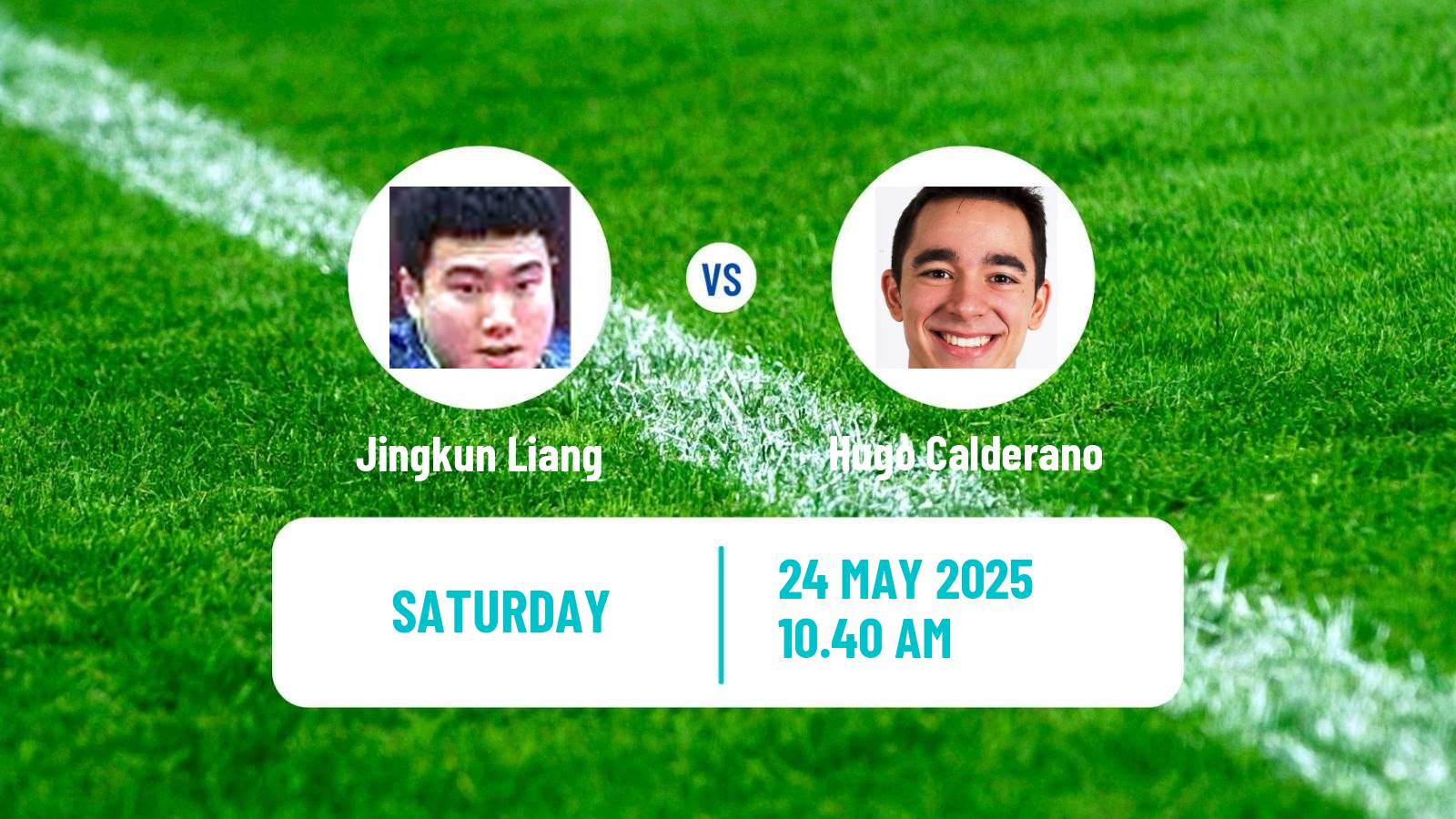 Table tennis World Championships Men Jingkun Liang - Hugo Calderano