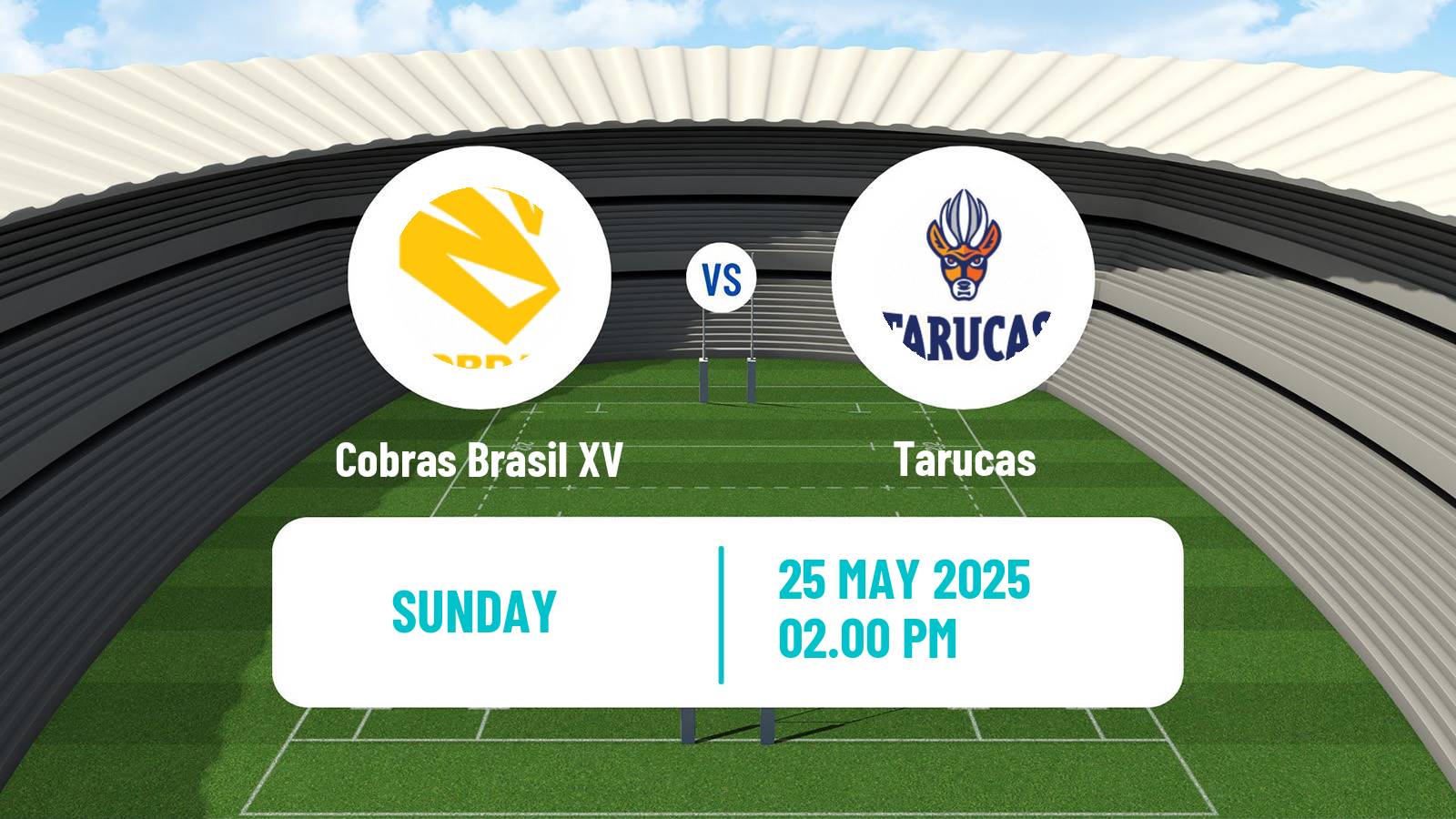 Rugby union Super Rugby Americas Cobras Brasil XV - Tarucas
