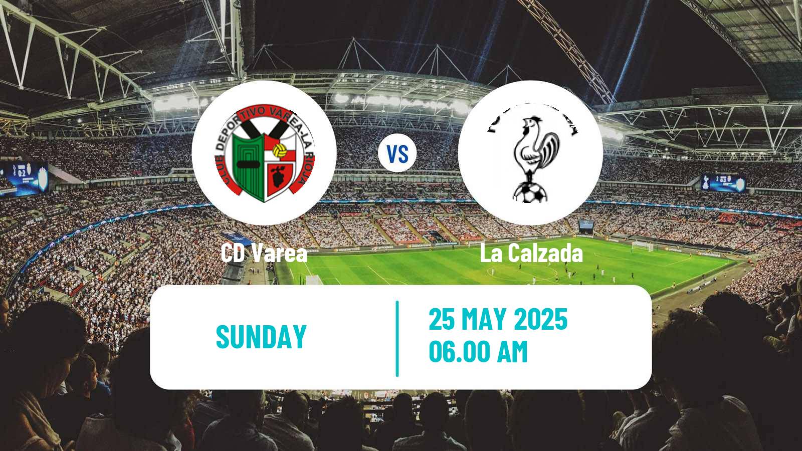 Soccer Spanish Tercera RFEF - Group 16 Varea - La Calzada