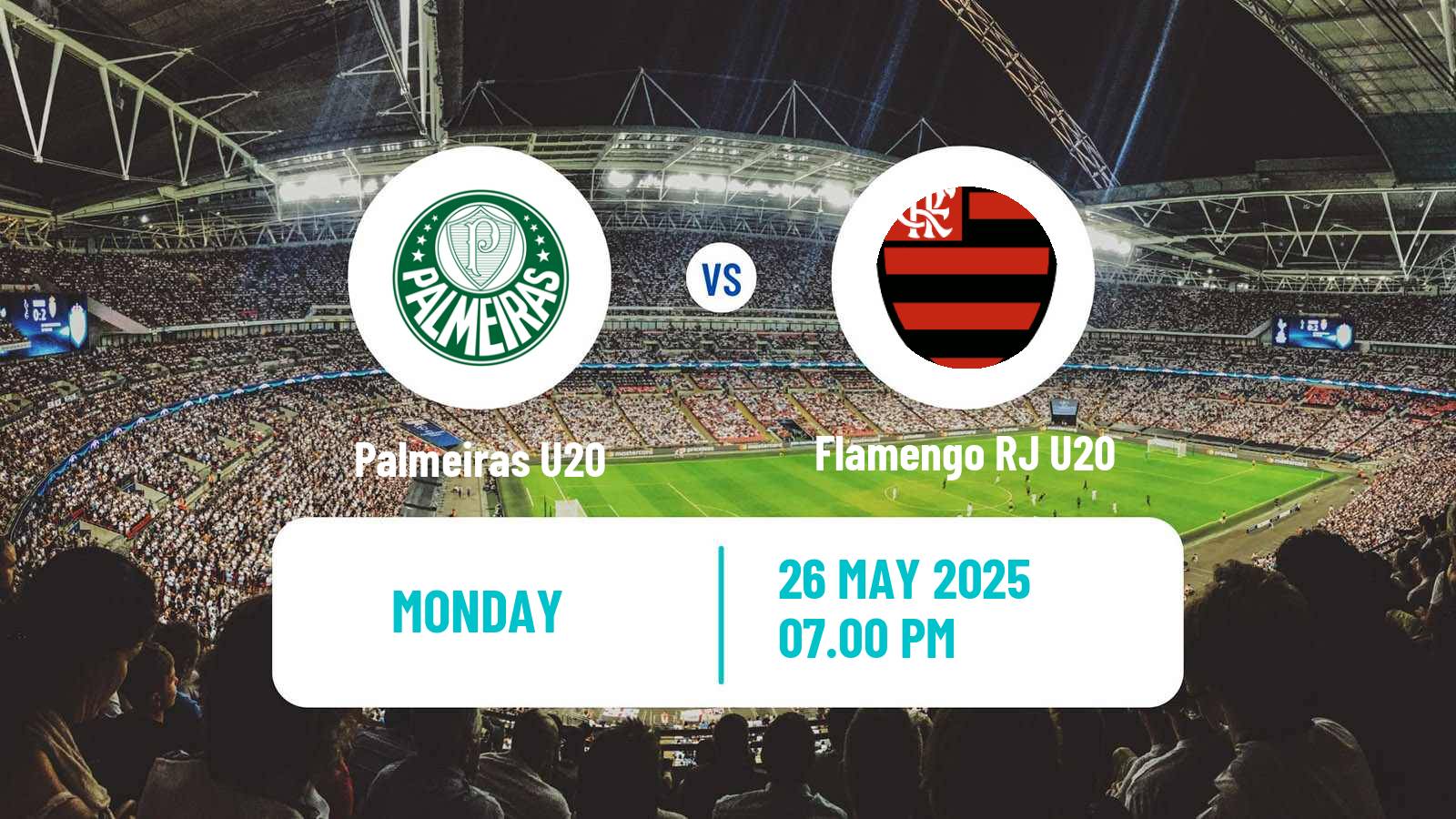 Soccer Brasileiro U20 Palmeiras U20 - Flamengo RJ U20