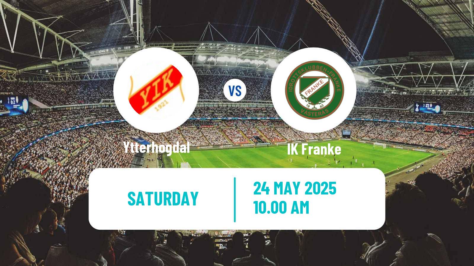 Soccer Swedish Division 2 - Norra Svealand Ytterhogdal - IK Franke