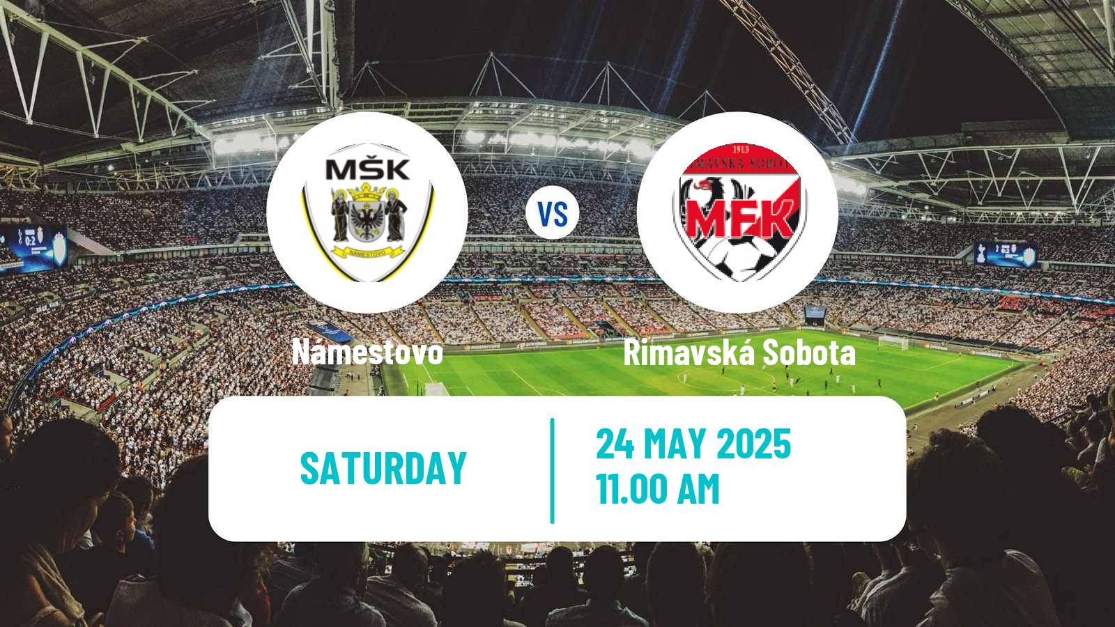 Soccer Slovak 3 Liga East Námestovo - Rimavská Sobota
