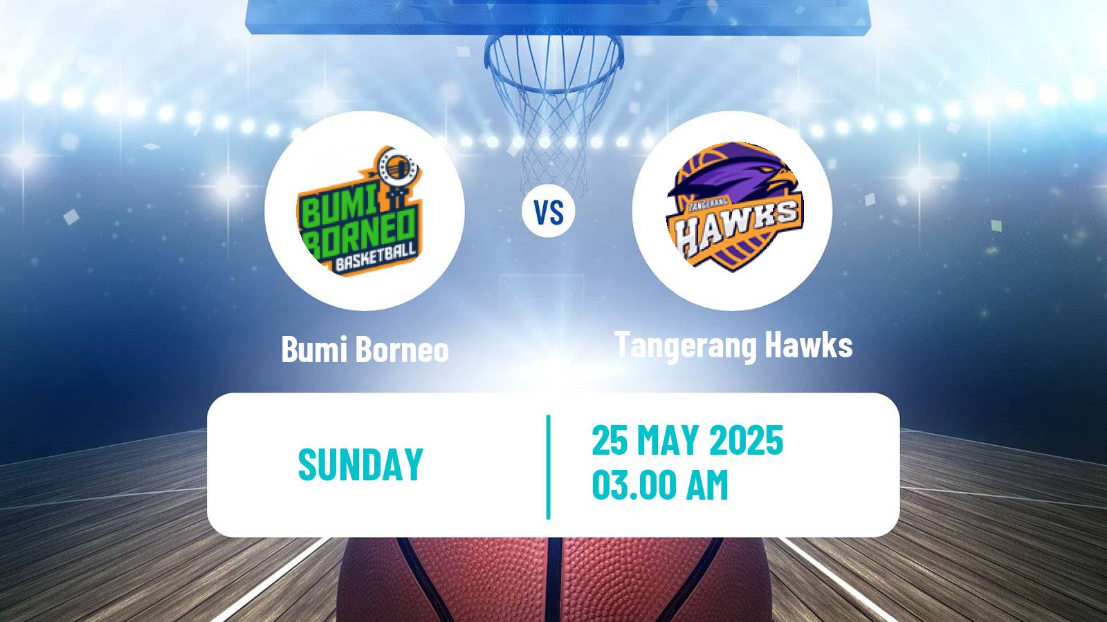 Basketball Indonesian IBL Bumi Borneo - Tangerang Hawks