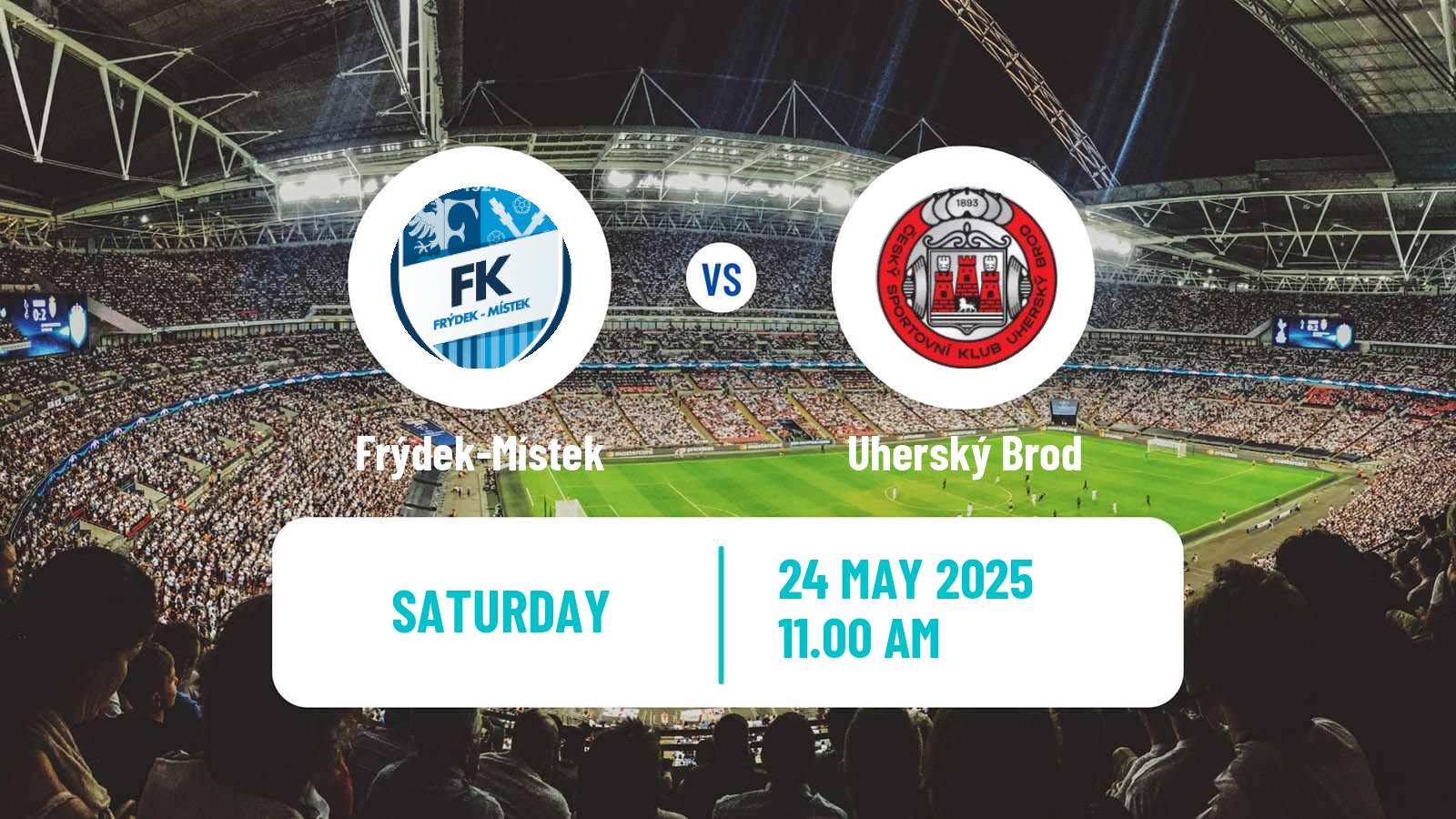 Soccer Czech MSFL Frýdek-Místek - Uherský Brod