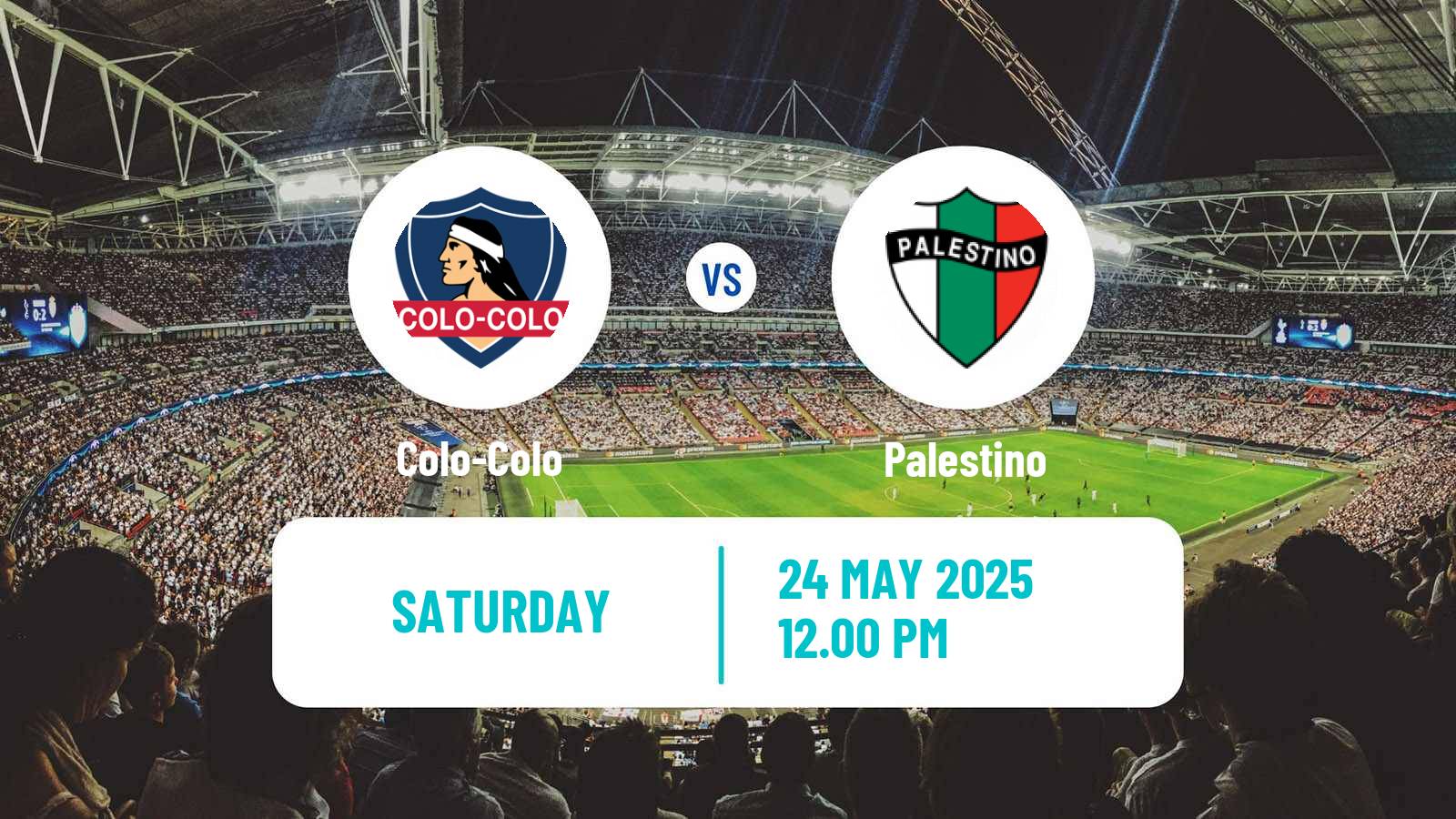 Soccer Chilean Primera Division Women Colo-Colo - Palestino