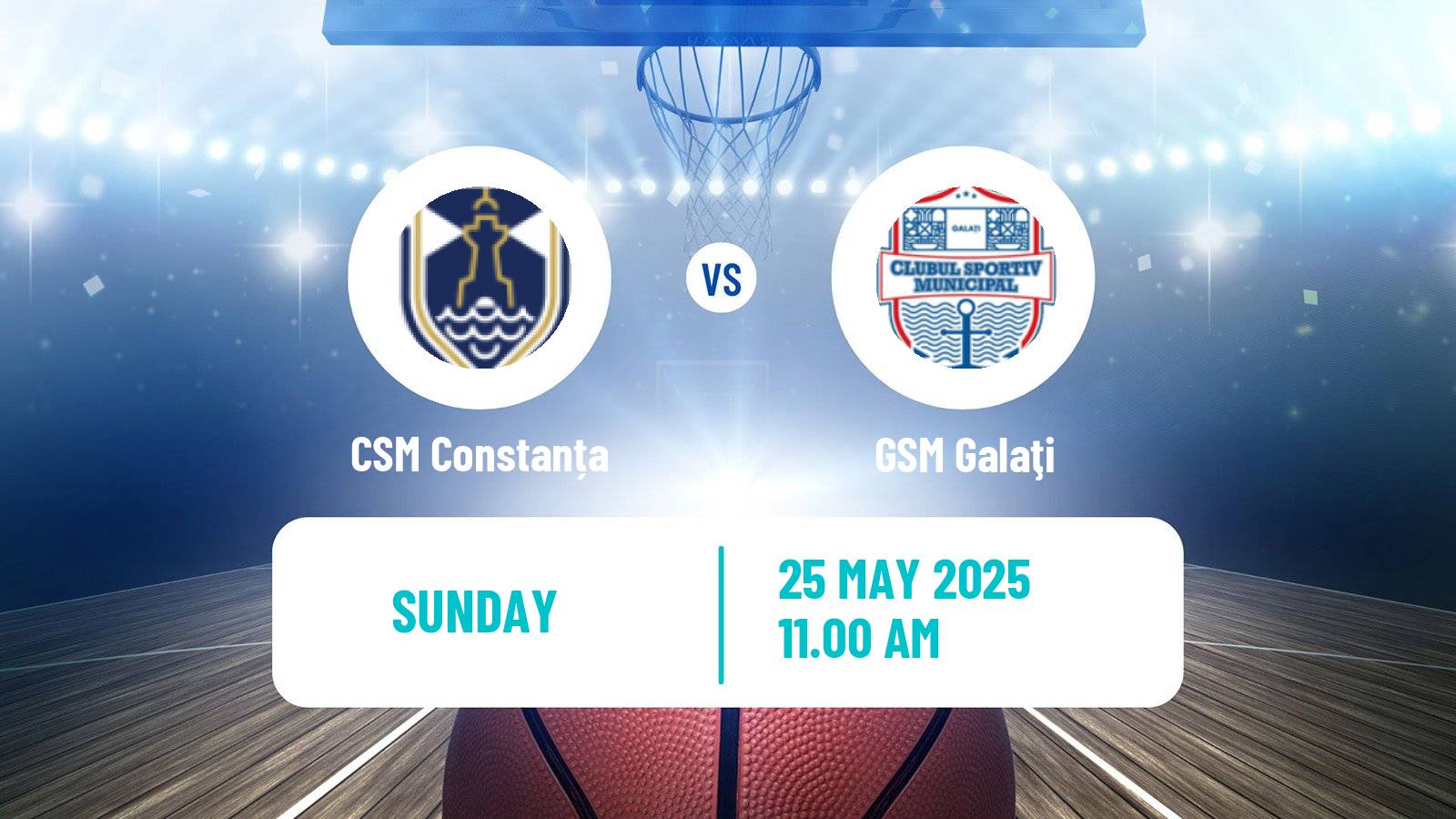 Basketball Romanian Divizia A Basketball CSM Constanța - GSM Galaţi