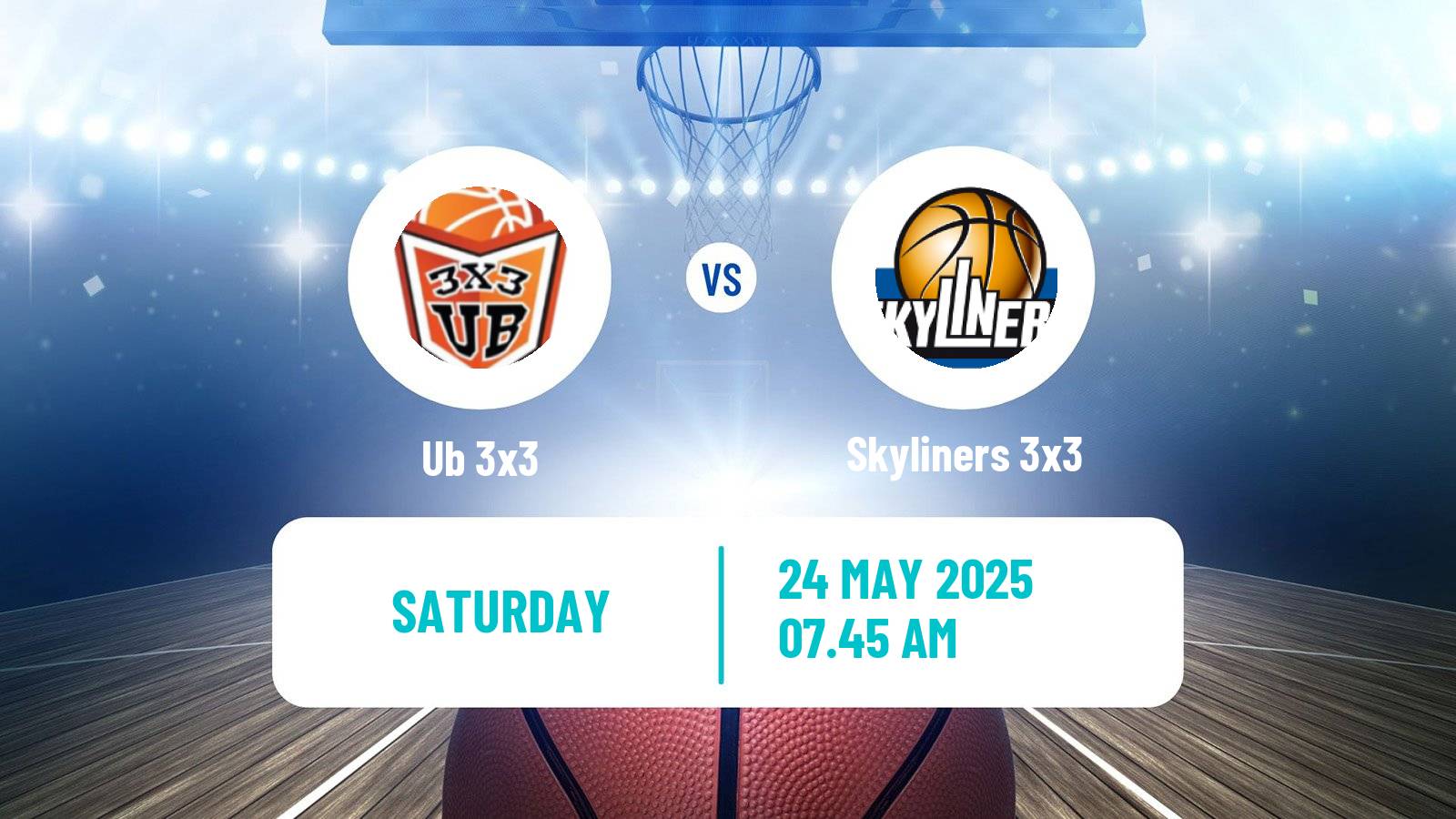 Basketball World Tour Marseille 3x3 Ub 3x3 - Skyliners 3x3