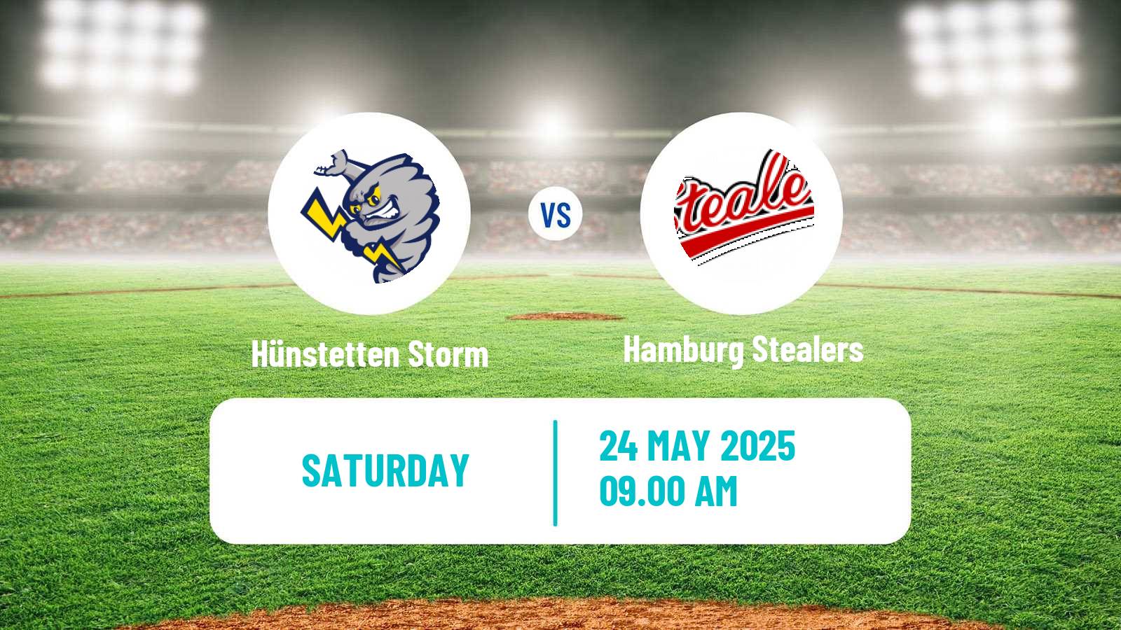 Baseball German Bundesliga North Baseball Hünstetten Storm - Hamburg Stealers