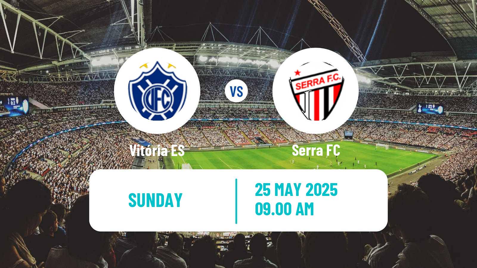 Soccer Brazilian Copa Espirito Santo Vitória ES - Serra