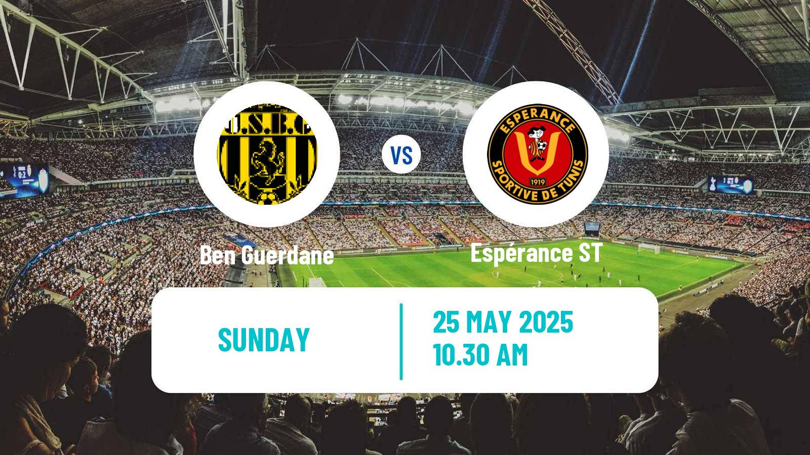 Soccer Tunisian Cup Ben Guerdane - Espérance ST