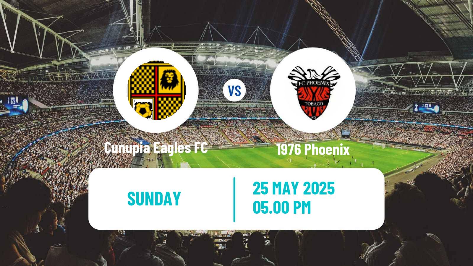 Soccer Trinidad and Tobago Premier League Cunupia Eagles FC - 1976 Phoenix