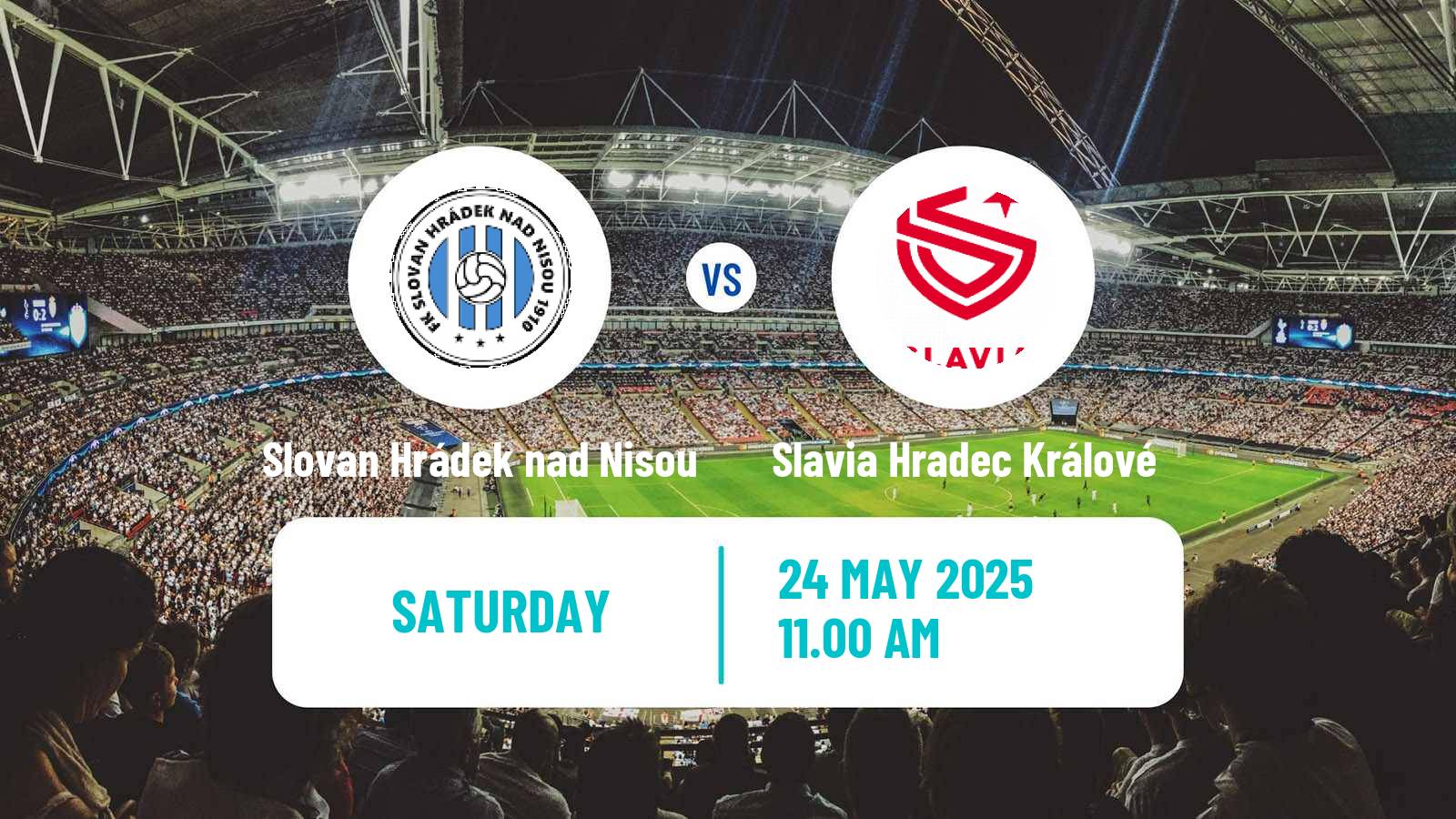 Soccer Czech Division C Slovan Hrádek nad Nisou - Slavia Hradec Králové