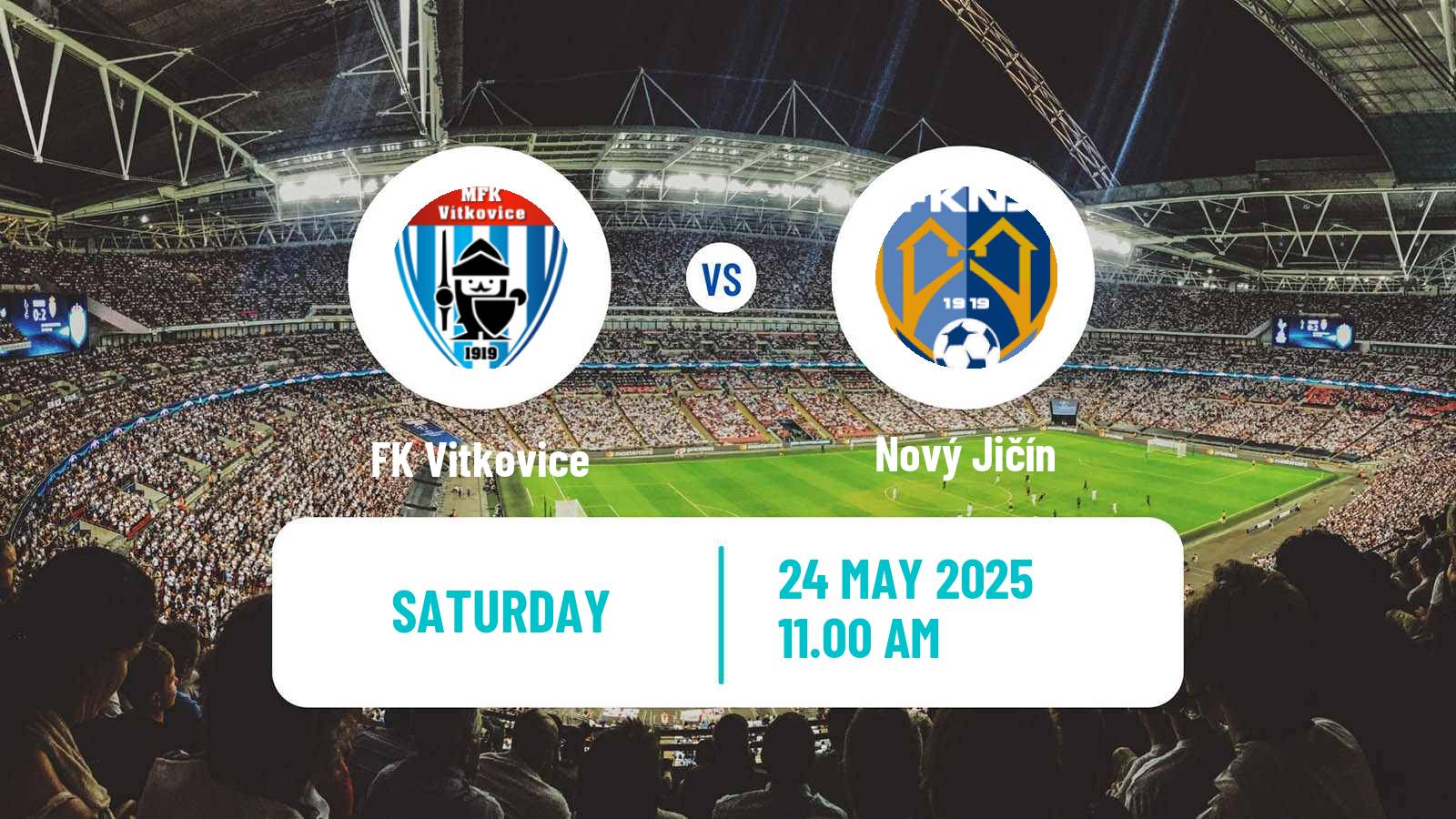 Soccer Czech Division F Vitkovice - Nový Jičín