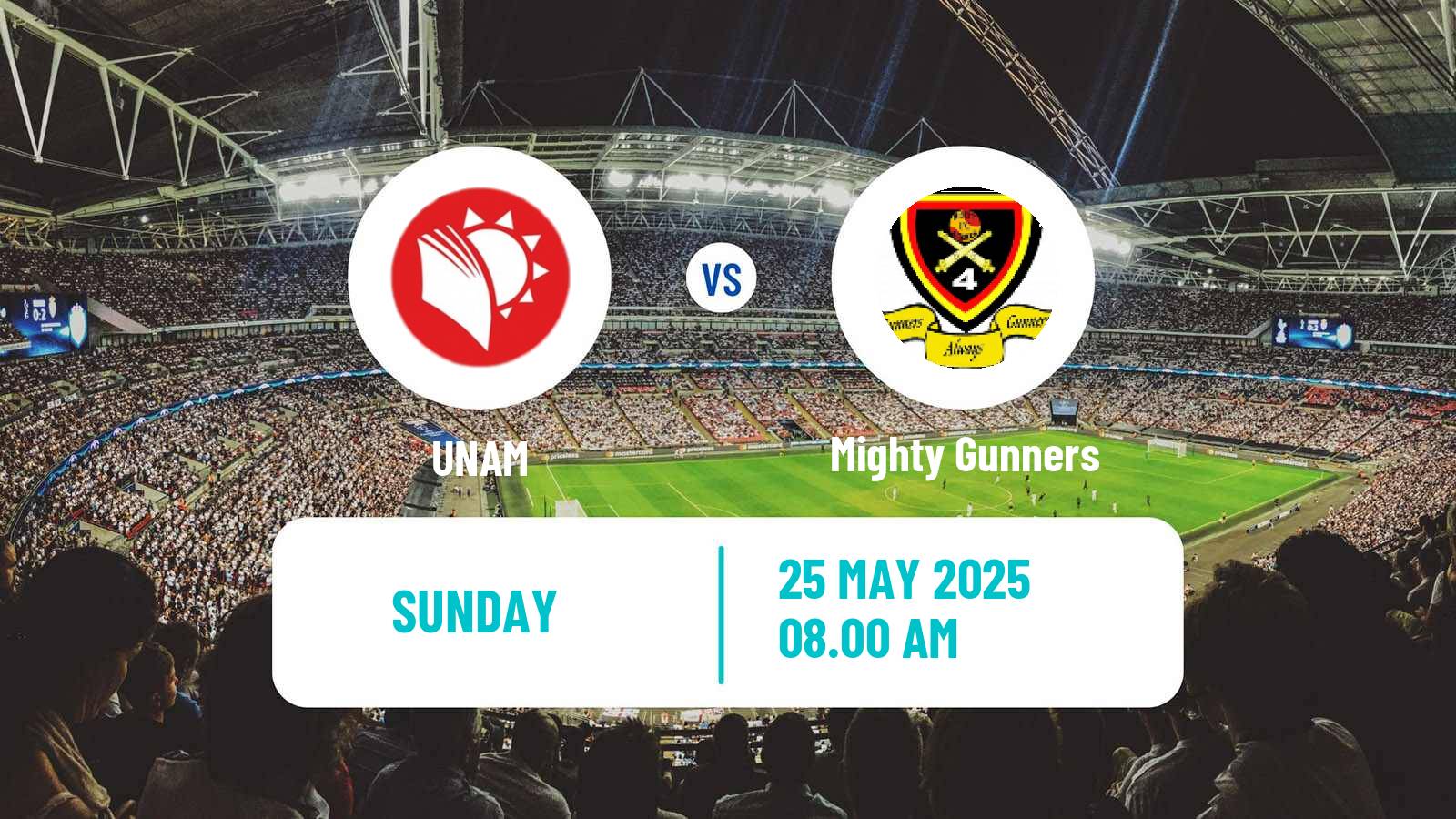 Soccer Namibia Premiership UNAM - Mighty Gunners