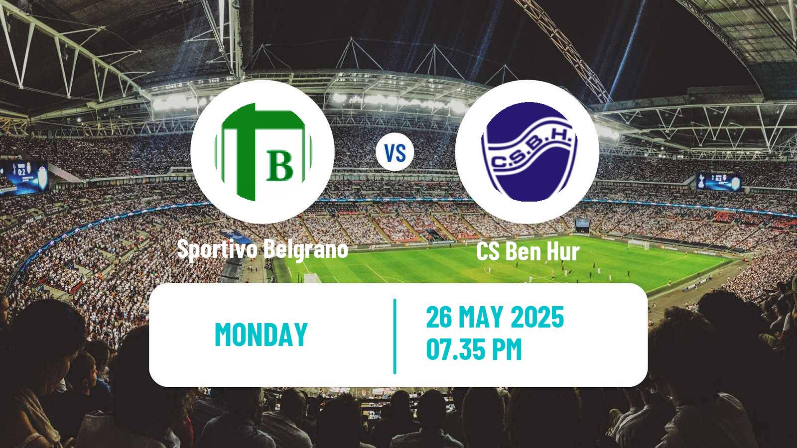 Soccer Argentinian Torneo Federal Sportivo Belgrano - Ben Hur