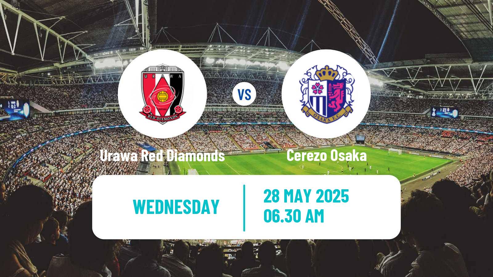 Soccer Japan J1 League Urawa Red Diamonds - Cerezo Osaka