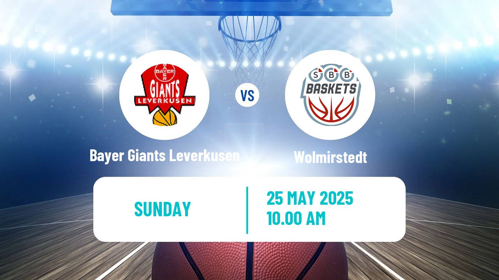 Basketball German Pro B Basketball Bayer Giants Leverkusen - Wolmirstedt