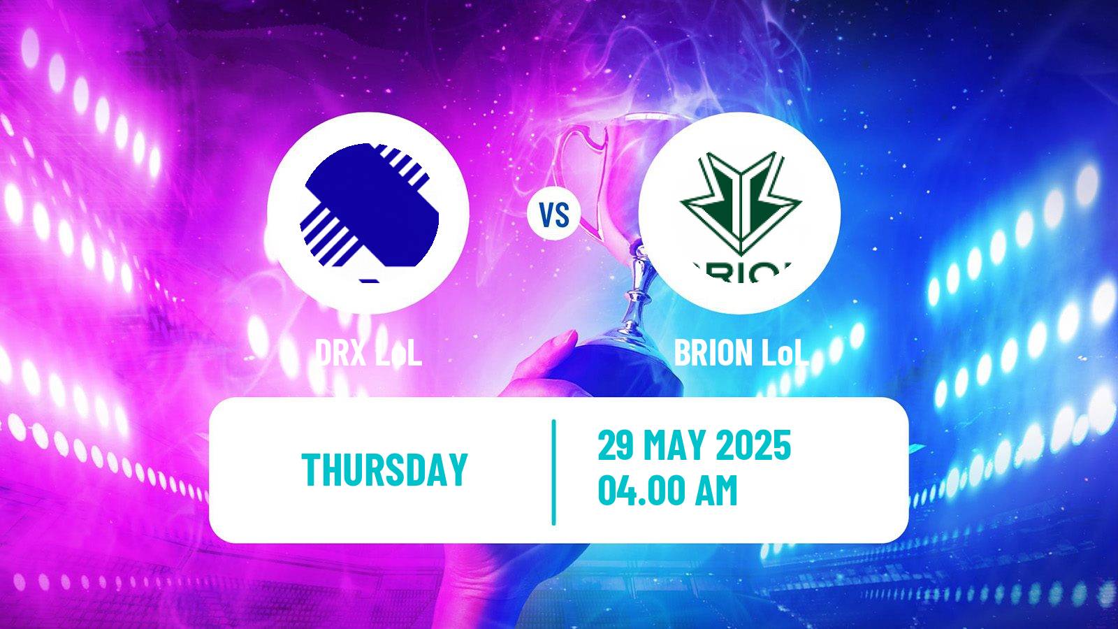 Esports League Of Legends Lck DRX - BRION
