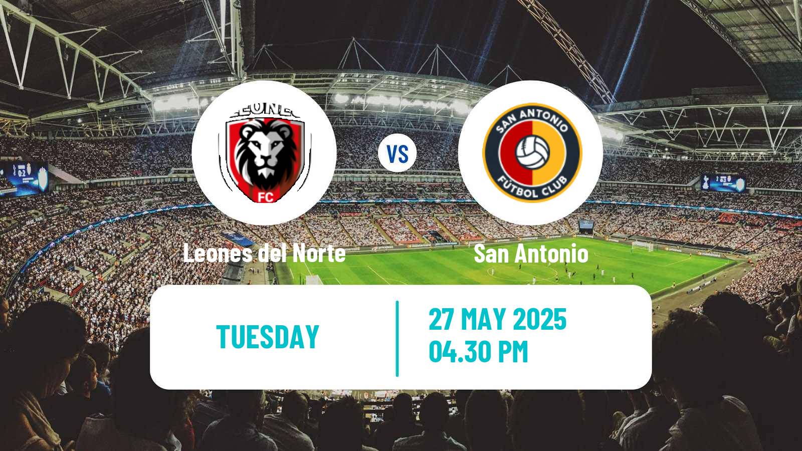 Soccer Ecuadorian Serie B Leones del Norte - San Antonio