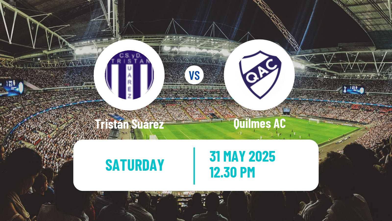 Football Argentinian Primera Nacional Tristán Suárez - Quilmes
