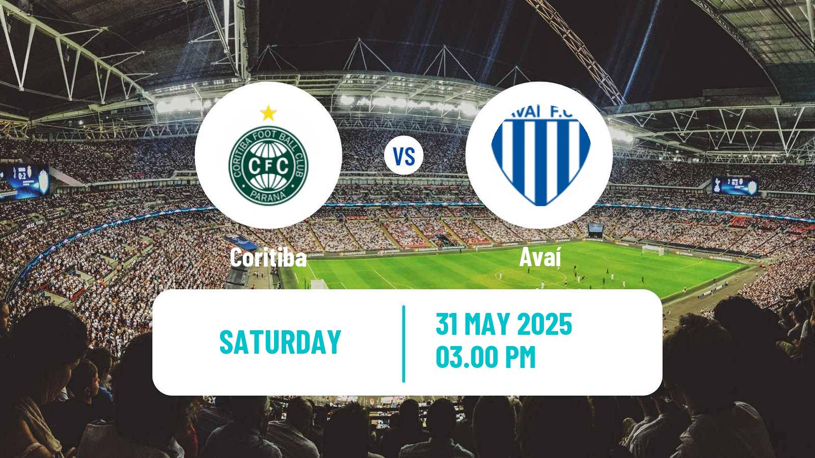 Soccer Brazilian Serie B Coritiba - Avaí