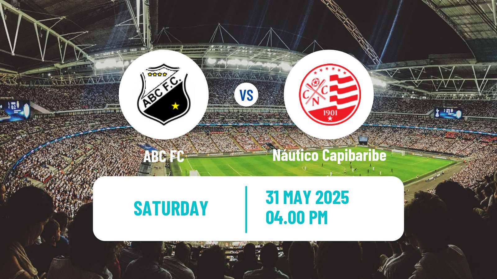 Soccer Brazilian Serie C ABC - Náutico Capibaribe