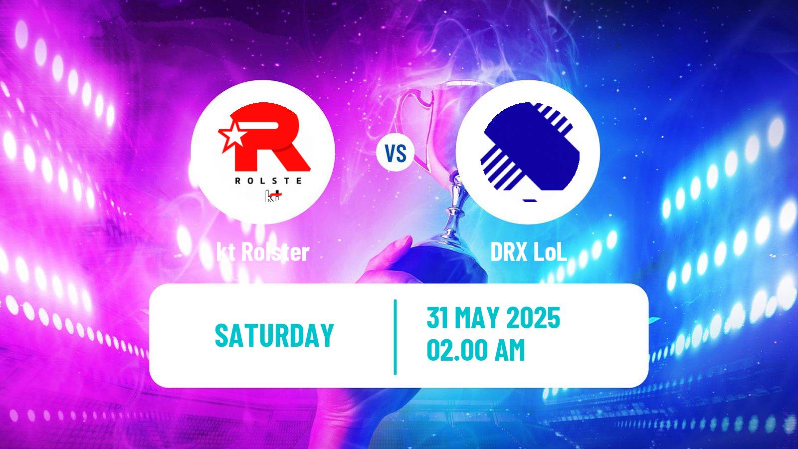 Esports League Of Legends Lck kt Rolster - DRX