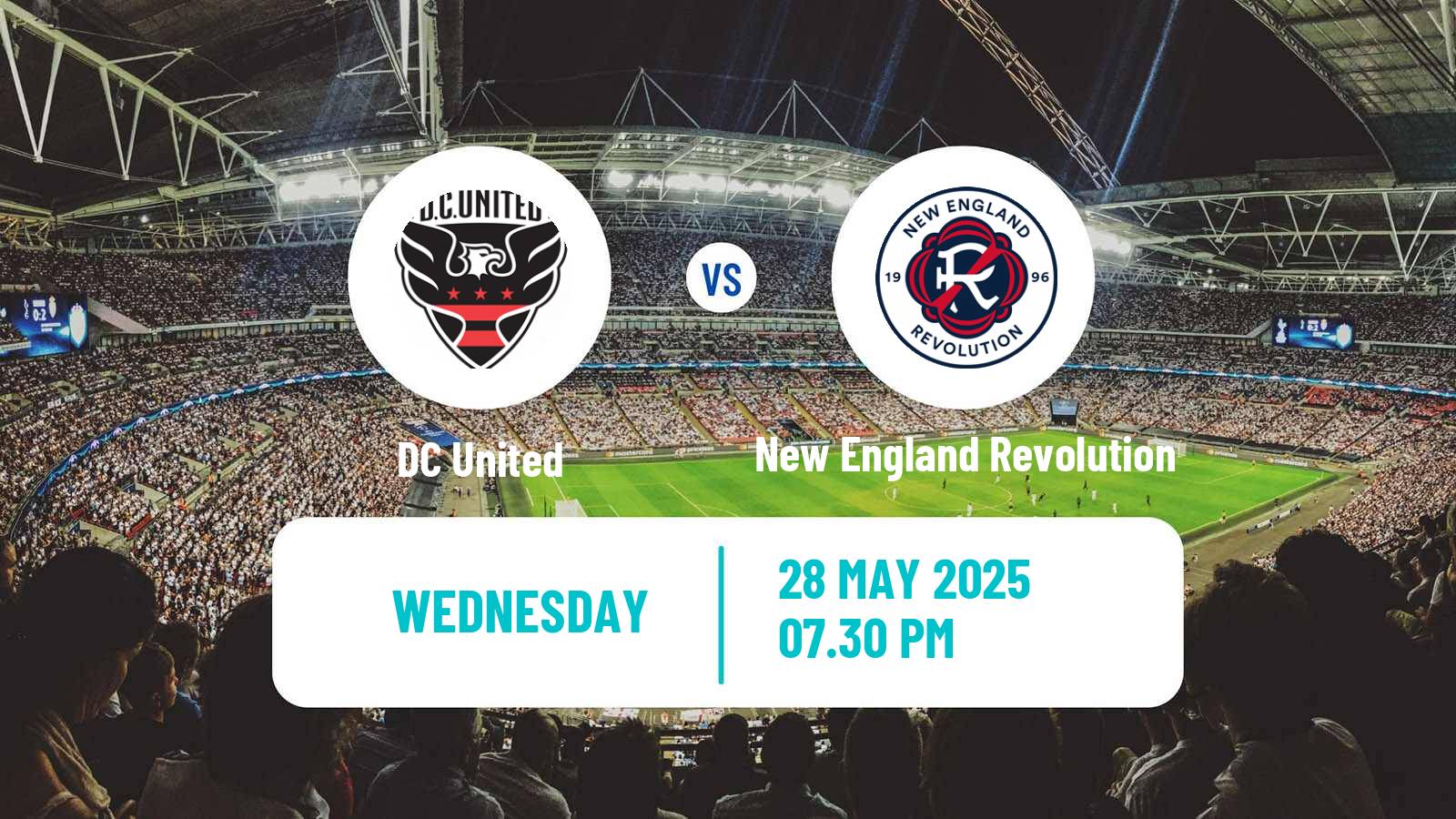 Soccer MLS DC United - New England Revolution