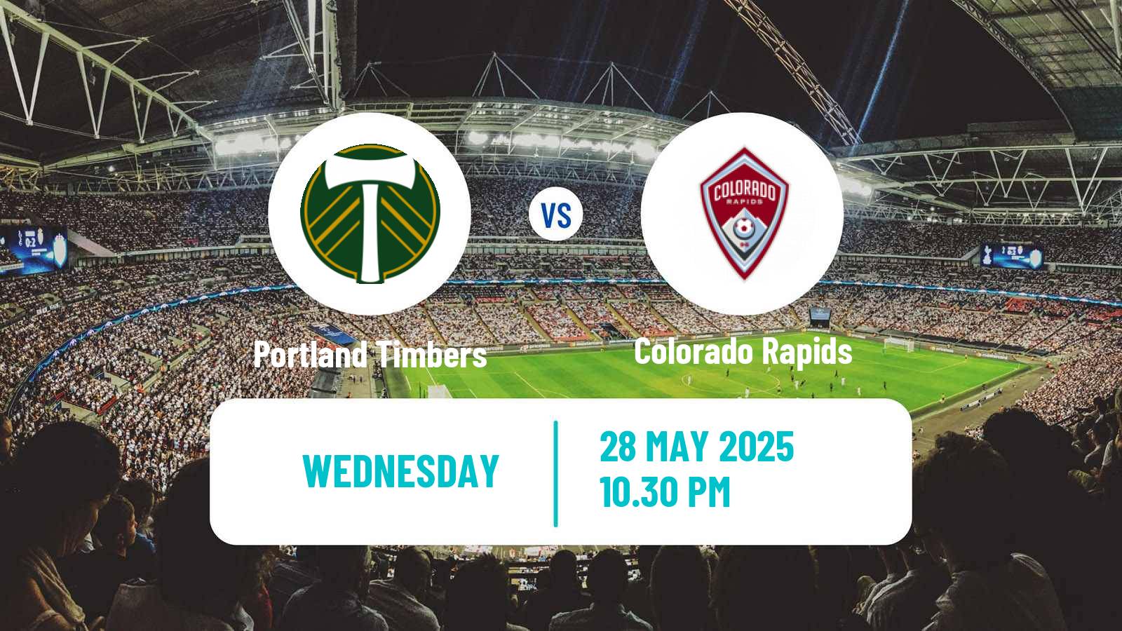 Soccer MLS Portland Timbers - Colorado Rapids