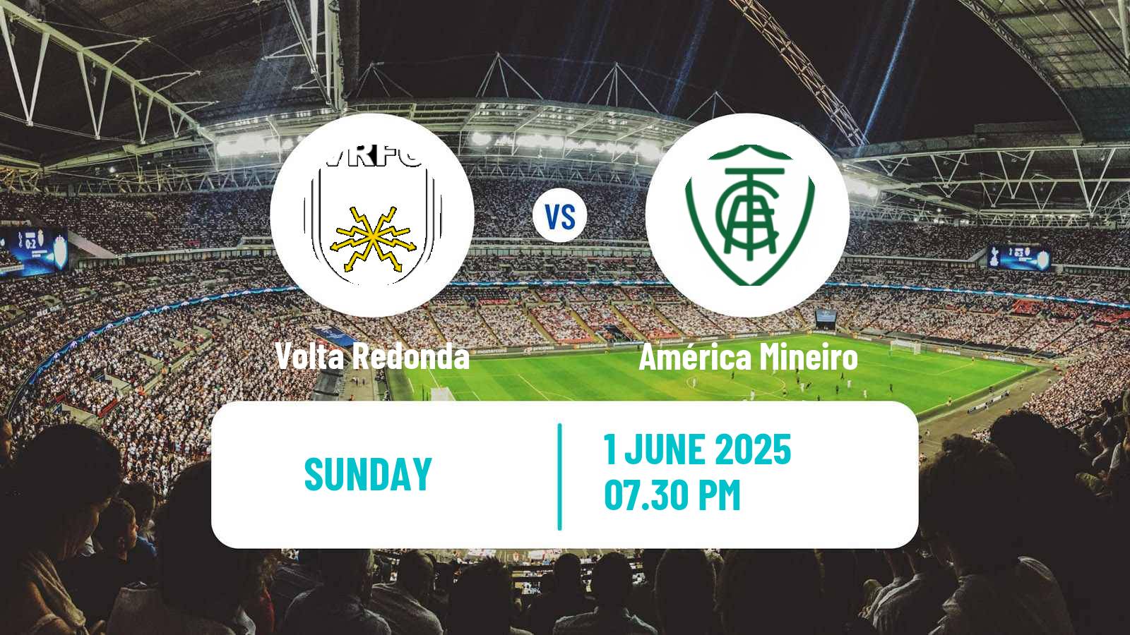 Soccer Brazilian Serie B Volta Redonda - América Mineiro