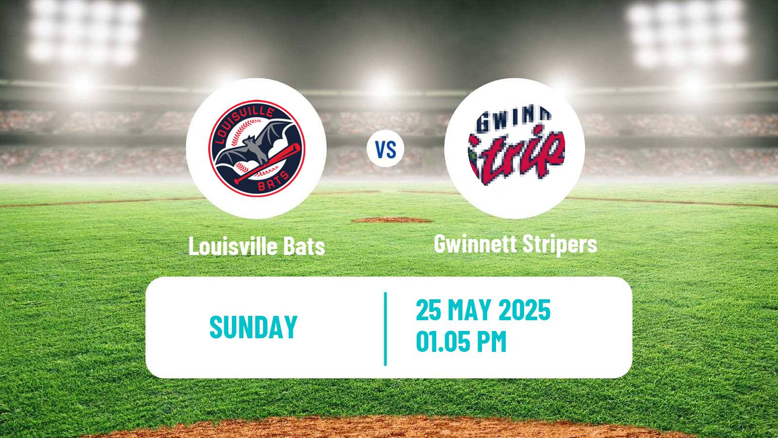 Baseball IL Louisville Bats - Gwinnett Stripers