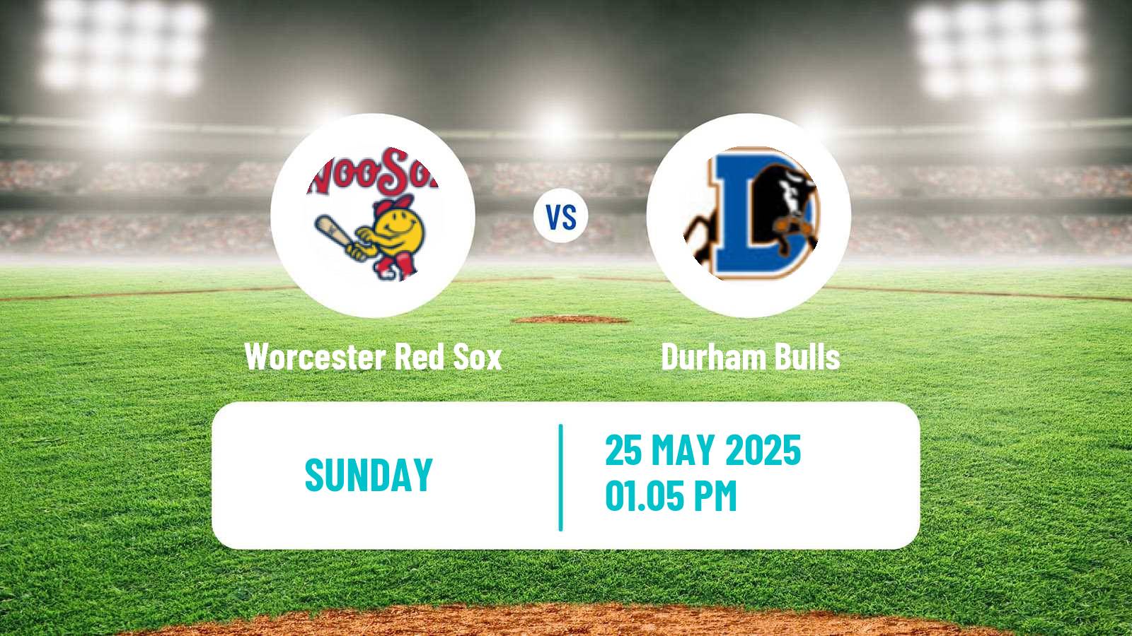 Baseball IL Worcester Red Sox - Durham Bulls