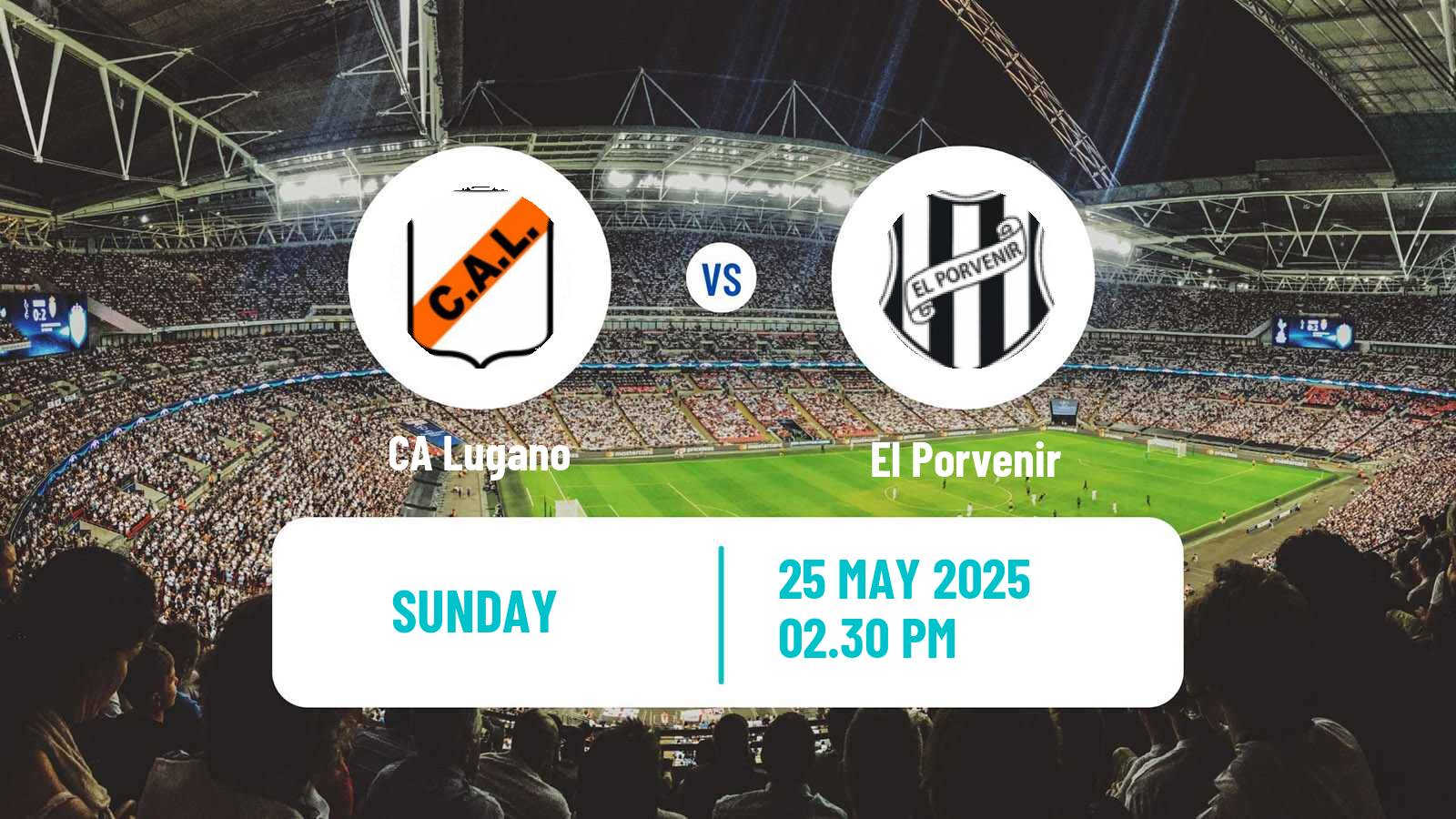Soccer Argentinian Primera C Lugano - El Porvenir