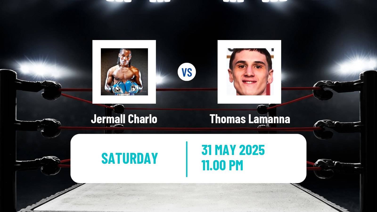 Boxing Super Middleweight Others Matches Men Jermall Charlo - Thomas Lamanna