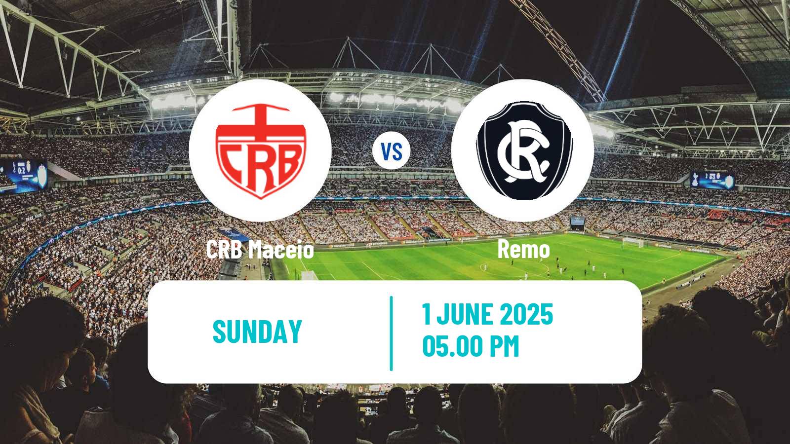 Football Brazilian Serie B CRB Maceio - Remo