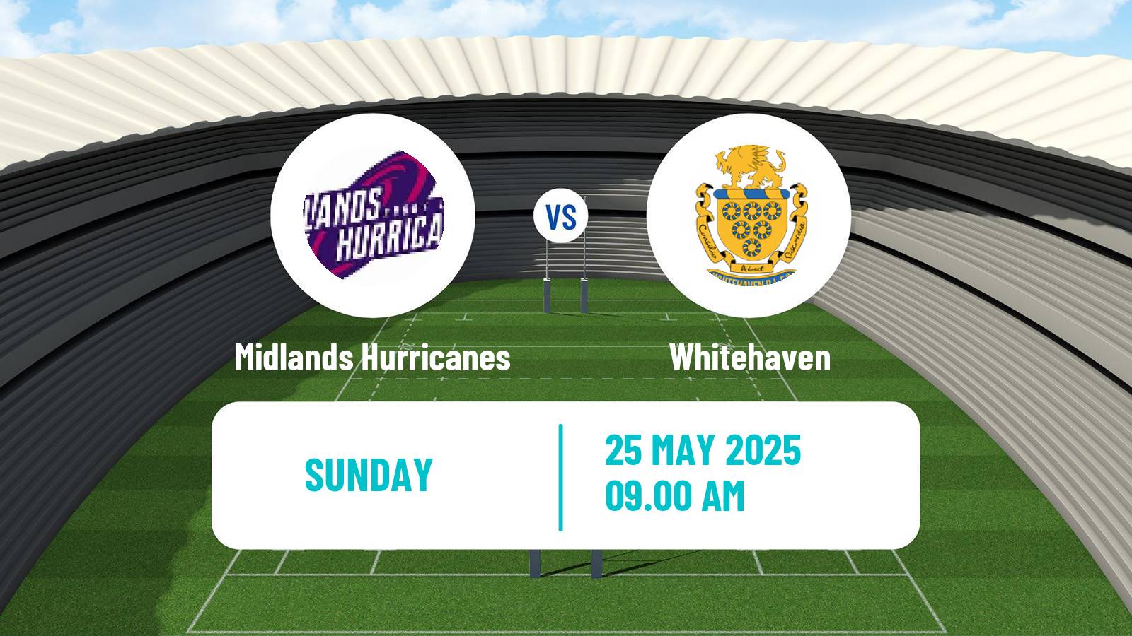 Rugby league English League 1 Rugby League Midlands Hurricanes - Whitehaven