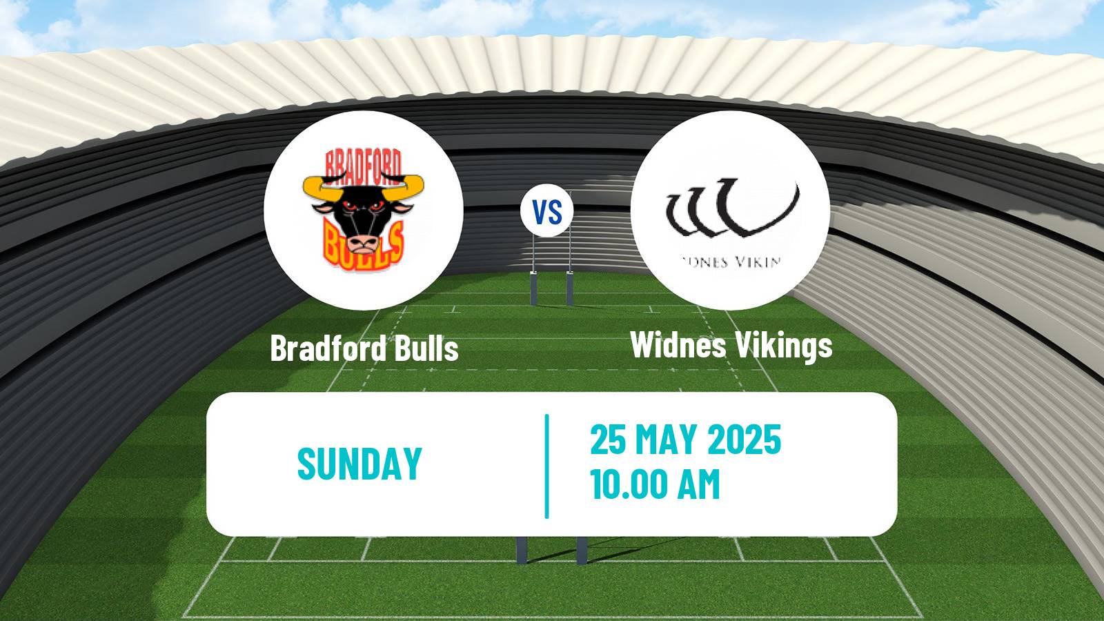Rugby league English Championship Rugby League Bradford Bulls - Widnes Vikings
